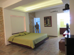 This May 13, 2015 photo shows Majel Reyes in the apartment she renovated to rent to visitors via Airbnb and other sites, in Havana, Cuba. The renovation, she said, cost three times the original estimate and took seven months, instead of the 45 days the contractor promised. “I used seven years of savings,” she said. “It will take me a few years to see the investment back but it’s worth it. It will be a steady income in the future.” (AP Photo/Beth J. Harpaz)