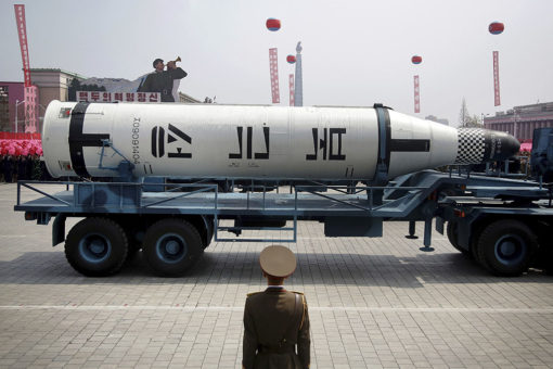 North Korea tests nuclear weapons. 